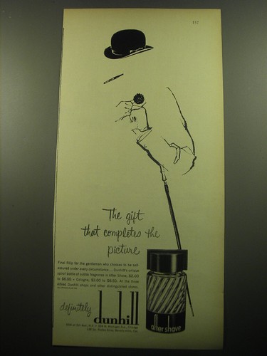 1958 dunhill after shave - dunhill,