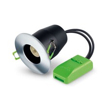 JCC JC010010/CH Fireguard Fire Rated Fixed Downlight + Chrome Bezel & LED Option