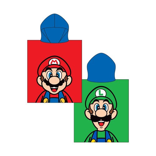 Nintendo super mario poncho - nintendo,