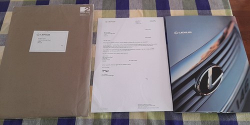Lexus range 2004 - 2004, uk