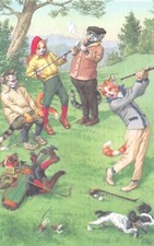 ALFRED MAINZER OLD POSTCARD