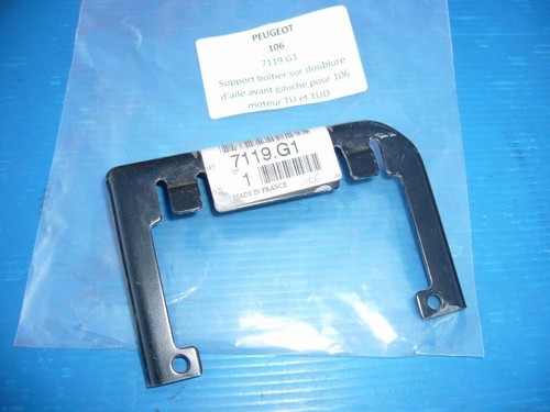 Left front wing liner support - liner,