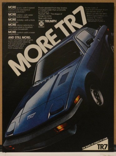 1976 triumph tr7 sports - 1976,