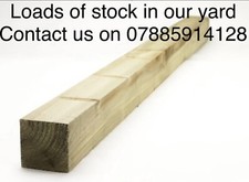 4x4 treated tanalised post 95mm x 95mm 4.8m length Eased Edge And Planed C24