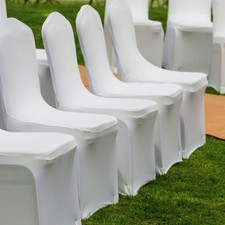 50pcs Spandex Stretch Wedding Chair Cover Covers Banquet Anniversary Party Decor