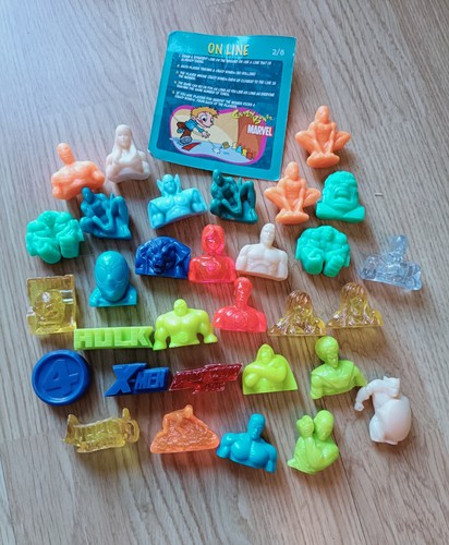 31x gogos crazy bones marvel - gogos,