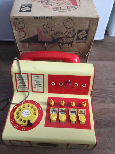 Vintage toy town telephone - toy-town,