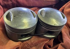 TRIUMPH T140 PAIR OF HEPOLITE PISTONS STD +20 LOW COMPRESSION 20432