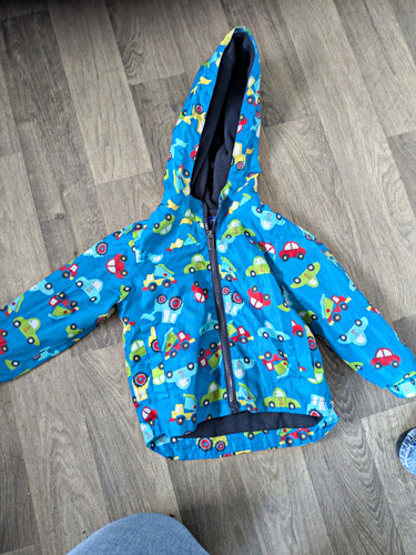 Minoti boys blue hooded fleece - minoti,