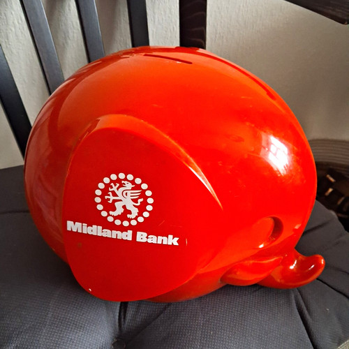 Midland bank red - bank, elephant