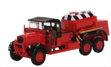 Oxford Diecast 76WOT002 1/76 Ford WOT1 Crash Tender RAF Catterick (Red)