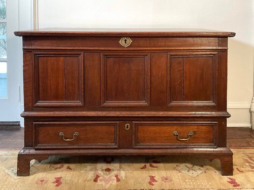Antique george iii oak mule - antique,