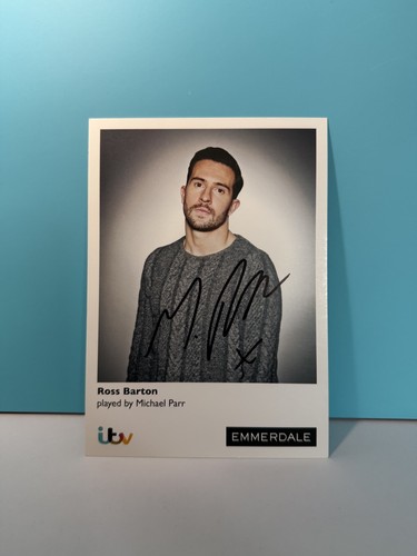 Michael parr hand signed - parr, signed**
