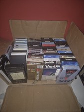 48 Blank VHS Video Cassette Tapes pre Recorded Movies TV Programmes Job Lot