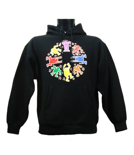 Keith haring wego hooded top - haring,