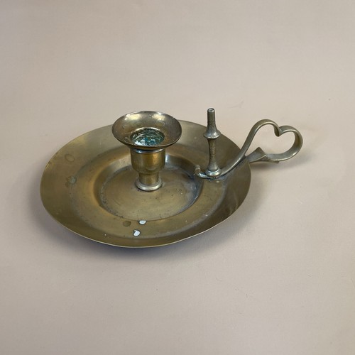 Antique brass gold chamber - antique,