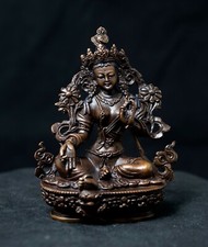 Tibetan Buddhism Goddess Green