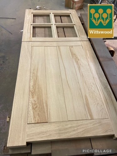Solid oak mortice tenon - mortice,