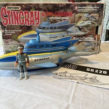 Stingray , Gerry Anderson 60s Tv Show + Rare BOXED 1992 Item VGC