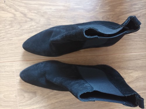 Hudson black suede low - black,