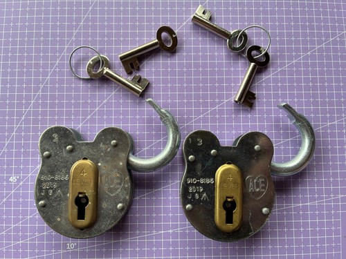 Ace padlock lock steel - 2,
