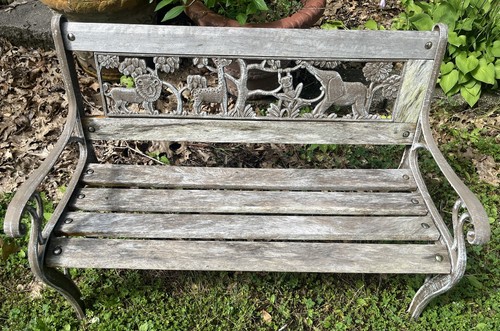 Vtg cast iron animal - cast,