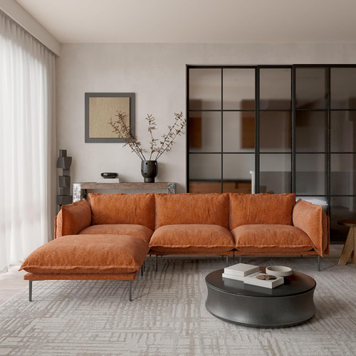 111 shaped cloud sofa - l-shaped,