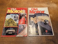 OLD MOTOR MAGAZINE x2 Vol 1
