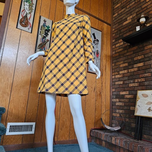 Vtg 60s mod buffalo check - buffalo,