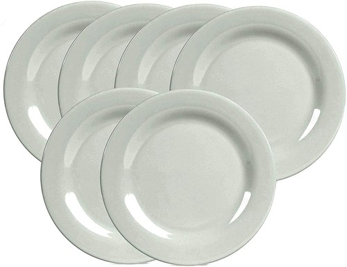 White dinner plate - dinner,