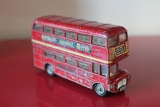 Corgi Toys 4.5” LONDON Transport ROUTEMASTER BUS Diecast Vintage Red OUTSPAN 468