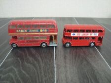 2 x AEC London Routemaster Double Decker Bus (  Corgi 468  OUTSPAN / Lone Star )