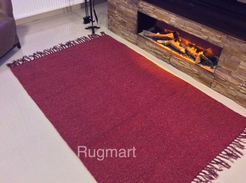 Eco friendly plain - friendly, burgundy
