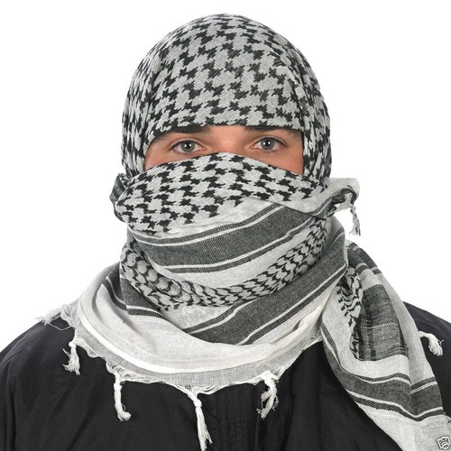 Cotton palestinian shemagh - cotton,