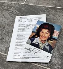 Autographed Eastenders Script - Christmas Day Episode 1559 - 2008  
