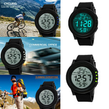 SKMEI LED Digital Sport Watch Stopwatch Date Military Life Waterproof Mens Watch
