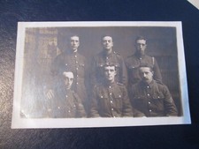Postcard Group of 6 men in