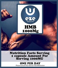 HMB CAPSULES 60 x 1000MG