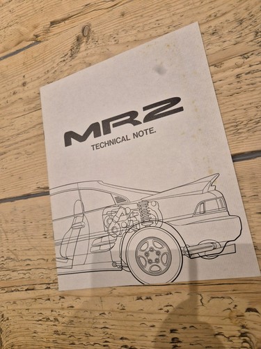 Mr2 sw20 jdm tecnical notes - sw20,