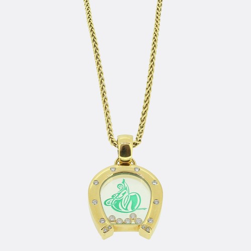 Chopard diamond horseshoe - chopard,