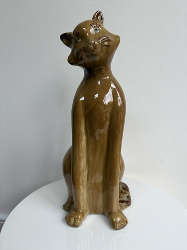 Large vintage ceramic - large, cat