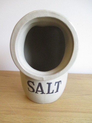 Moira pottery salt pig - salt, vintage