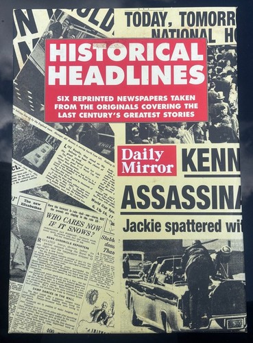 Historical headlines newspaper - historical,