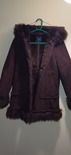 Coat Sheepskin Girls Women's