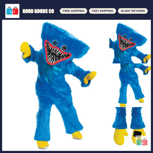 Deluxe kids huggy wuggy - kids,