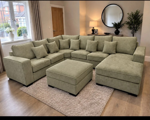 Ruby shape corner sofa - ruby,