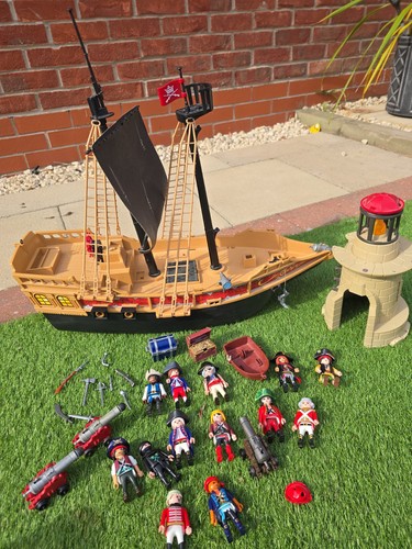 Playmobil pirate ship playset - pirate,