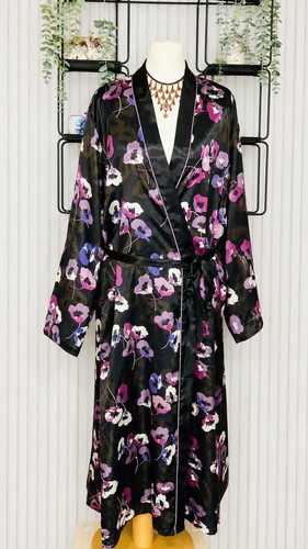 Per una black floral - per,