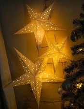 Folded Paper Star Lantern