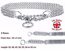 Semi Choke Chain Collar Metal